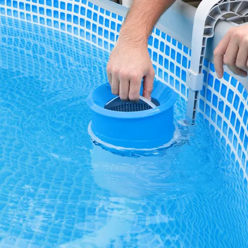 skimmer de piscina